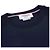 Thom Browne Kurzarm-T-Shirt in Marineblau mit diagonaler Logo: - Ansicht 7