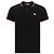 Moncler Herren Polo-Shirt mit Logo-Patch in Marineblau