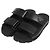 Prada Plack Double Strap Sandal Slide Black - view 3