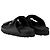 Prada Plack Double Strap Sandal Slide Black - view 5