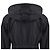 Moncler Giacca a vento nera Nero - vista 9