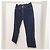 Burberry Calças de denim cropped com decoração dourada Dourado - vista 2