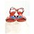 Hermès Slingback aperto in tessuto multicolore - vista 10