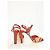 Hermès Slingback aperto in tessuto multicolore - vista 12