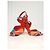 Hermès Slingback aperto in tessuto multicolore - vista 4