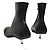 Balenciaga Botines de cuero negro con hebilla - vista 4