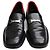 Gucci Schwarze Slipper mit rotem Rand - Ansicht 2