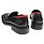Gucci Schwarze Slipper mit rotem Rand - Ansicht 4