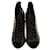 Givenchy Schwarze Schnürstiefeletten mit Keilabsatz - Ansicht 3