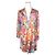 Chanel Vestito Camicia in Seta Multicolore