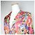 Chanel Vestito Camicia in Seta Multicolore - vista 4