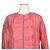 Lanvin Abito in seta con volant e perle rosa - vista 6