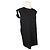 Maison Martin Margiela Ärmelloses Baumwollkleid mit schwarzem Netzbesatz XS - Ansicht 2