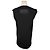 Maison Martin Margiela Ärmelloses Baumwollkleid mit schwarzem Netzbesatz XS - Ansicht 4