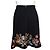 Kenzo Falda acampanada bordada Negro - vista 2