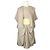 Balenciaga Vestido beige Castaño