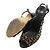 Dolce & Gabbana Scarpe Slingback Leopardo Nero - vista 3