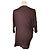 Lanvin Braunes asymmetrisches Strickoberteil - Ansicht 2