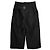 Lanvin Pantalones anchos de lana y seda negra Negro - vista 2
