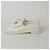 Chanel Mocassino Turnlock Taglia CC Bianco - vista 4