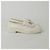 Chanel Mocassino Turnlock Taglia CC Bianco - vista 6