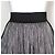 Zadig & Voltaire Falda Mini con Banda Plateada Zadig Voltaire Plata - vista 4