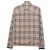 Burberry Check Zip-Up Jacket Size Brown - view 2
