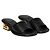 Fendi Slide in pelle Napa Baguette - vista 5