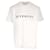 Givenchy Oversized Baumwoll-T-Shirt Weiß  - Ansicht 1