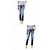 Dolce & Gabbana Pantalones de Jeans Lavados para Mujer Azul - vista 2