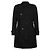 Burberry Mid-Length Heritage-Trenchcoat Schwarz