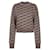 Balenciaga Cropped Strickpullover mit Allover-Logo Mehrfarben  - Ansicht 4