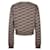 Balenciaga Cropped Strickpullover mit Allover-Logo Mehrfarben  - Ansicht 5
