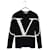 Valentino Logo-Strickware für Damen Schwarz