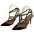Valentino Slingback Piatto Garavani Rockstud Borgogna Rosso - vista 2
