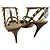Valentino Slingback Piatto Garavani Rockstud Borgogna Rosso - vista 4
