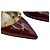 Valentino Slingback Piatto Garavani Rockstud Borgogna Rosso - vista 5
