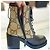 Gucci Botines de Mujer de Tela Beige Castaño - vista 15