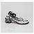Chanel Sandali con cinturino logo CC Taglia Nero - vista 5