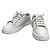 Hermès Sneakers Cross in Pelle di Vitello Bianca Bianco - vista 2