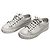 Hermès Sneakers Cross in Pelle di Vitello Bianca Bianco - vista 4