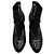 Chanel Botines para mujer con logo CC Negro - vista 3