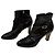 Chanel Botines para mujer con logo CC Negro - vista 4