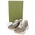 Gucci Messing-Sneaker Braun