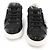 Roger Vivier Sneakers Viv Skate Donna in Pelle Nera Nero - vista 2