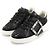 Roger Vivier Sneakers Viv Skate Donna in Pelle Nera Nero - vista 4