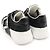 Roger Vivier Sneakers Viv Skate Donna in Pelle Nera Nero - vista 6