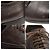 Louis Vuitton Scarpe Derby da uomo in pelle caviar Damier marrone - vista 8