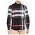 Burberry Camicia a quadri in popeline elasticizzato nera Nero - vista 10