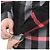 Burberry Camicia a quadri in popeline elasticizzato nera Nero - vista 5